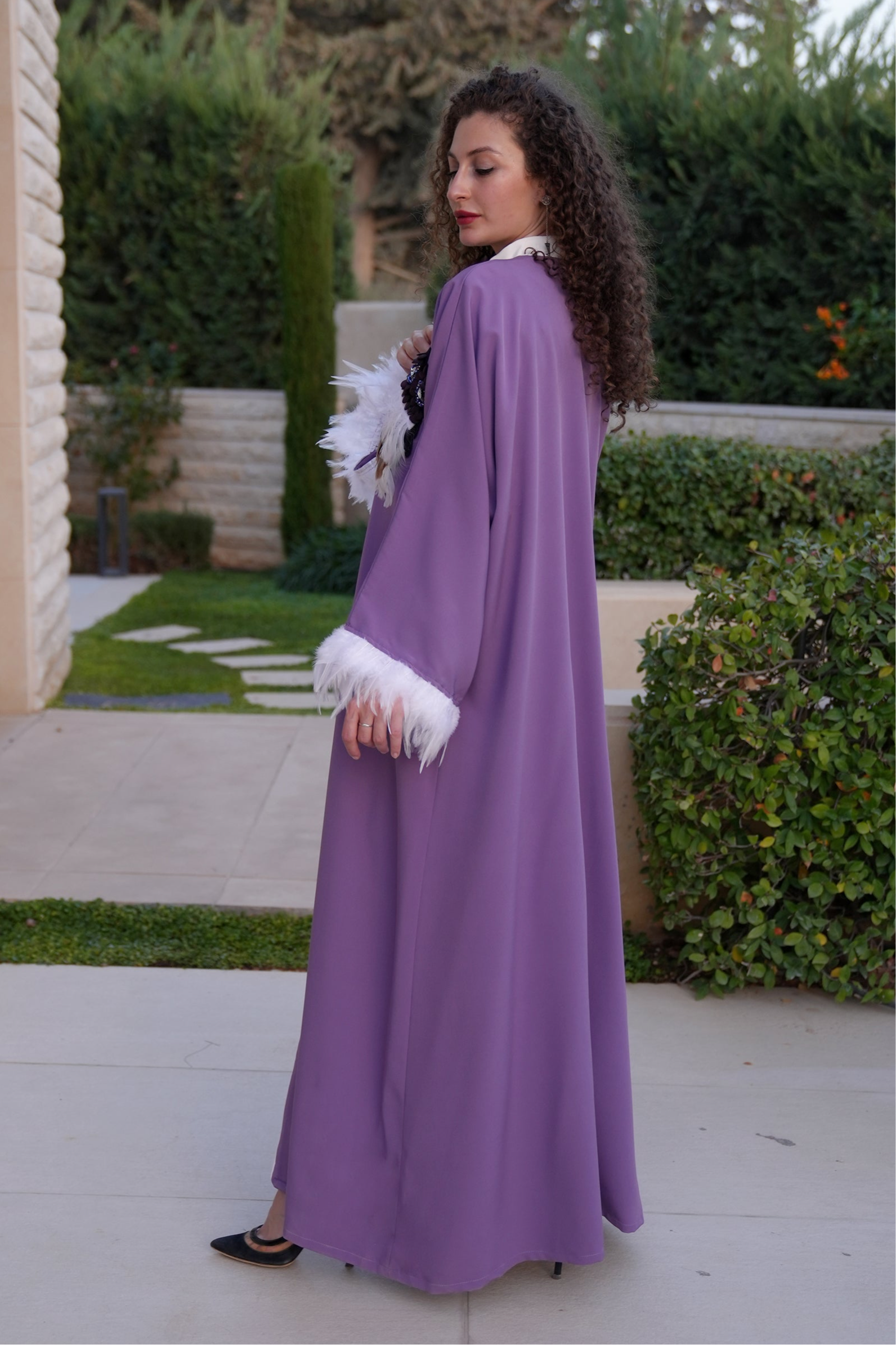Lilac Abaya