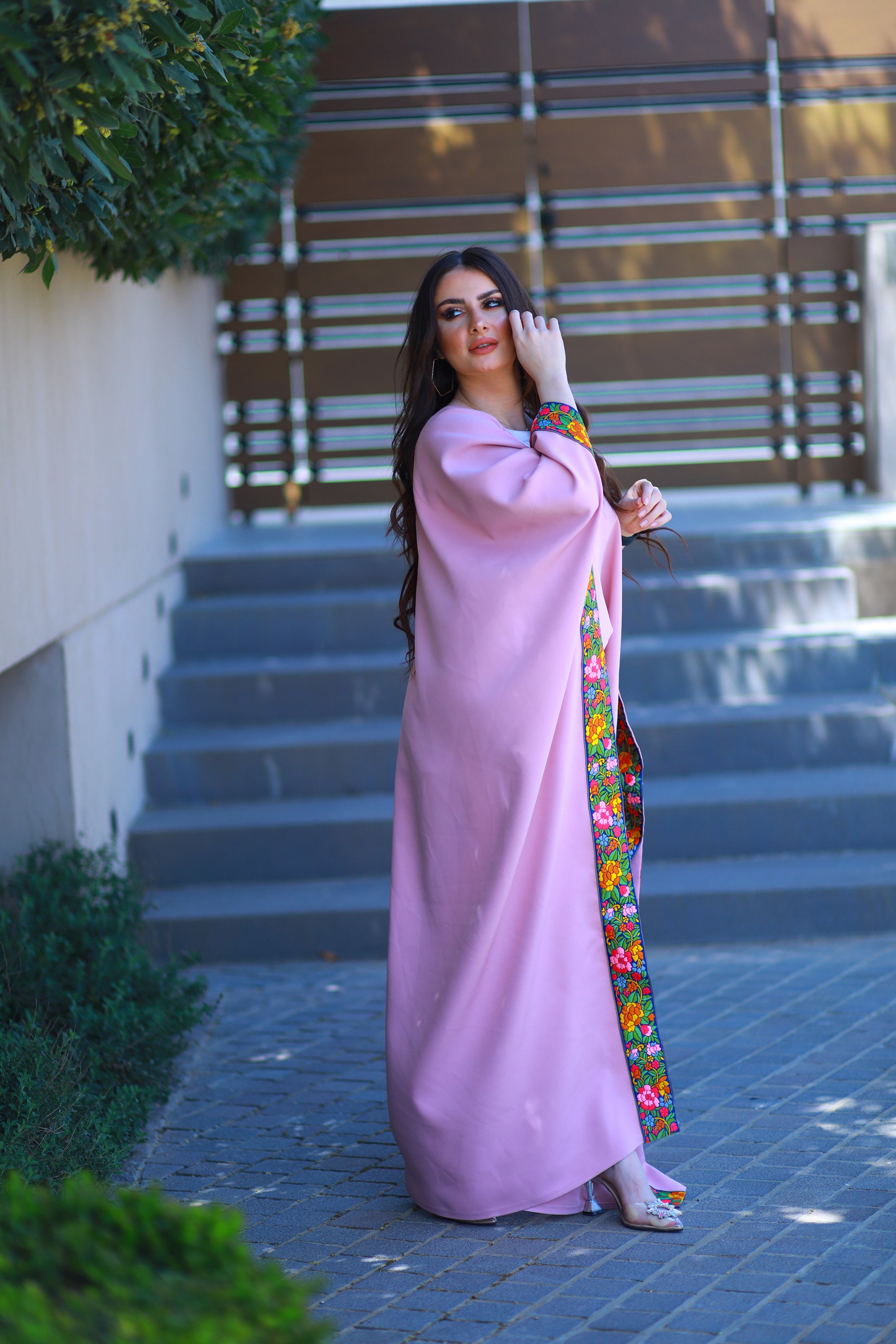 Pink Lily Abaya