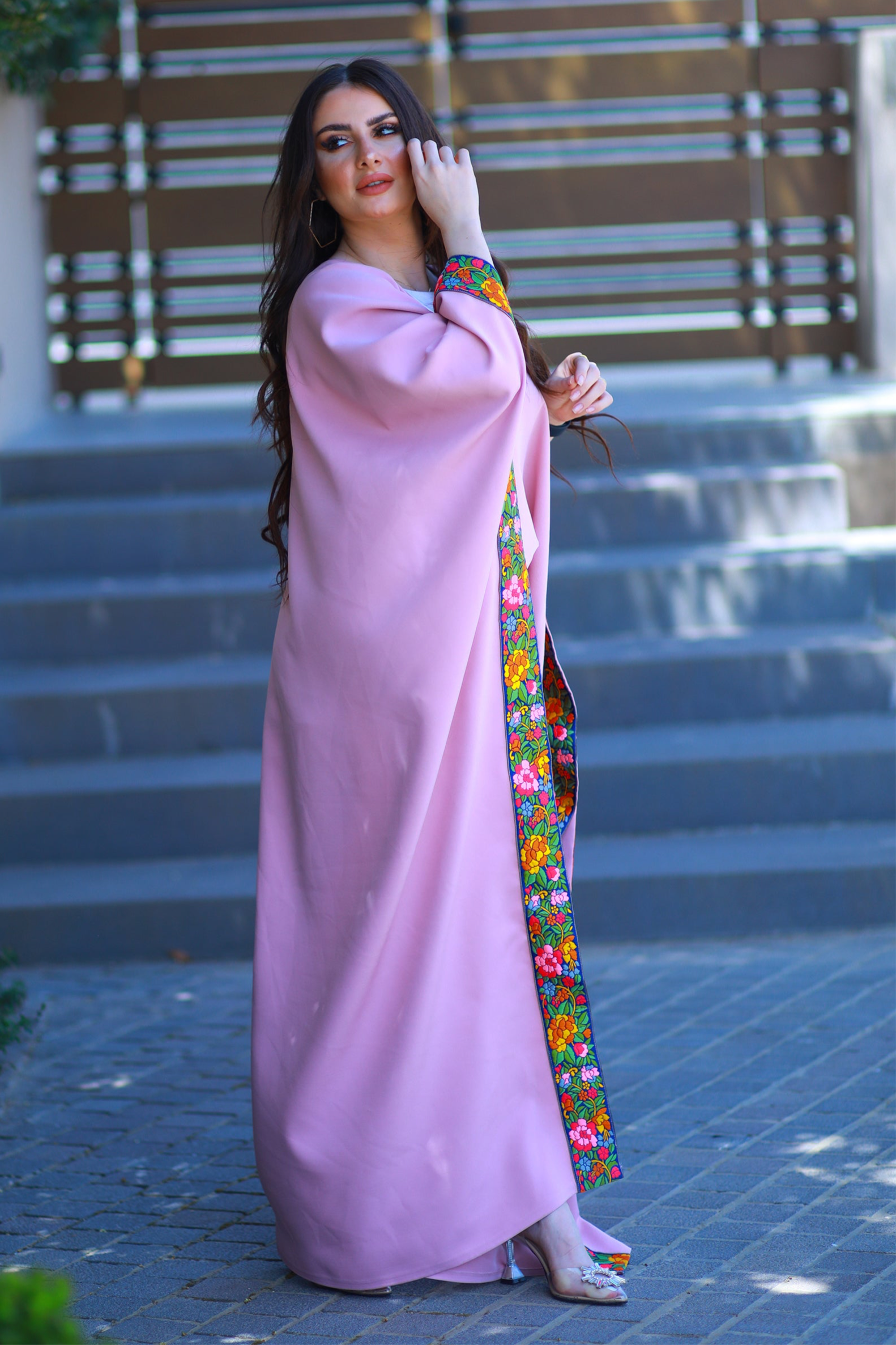 Pink Lily Abaya