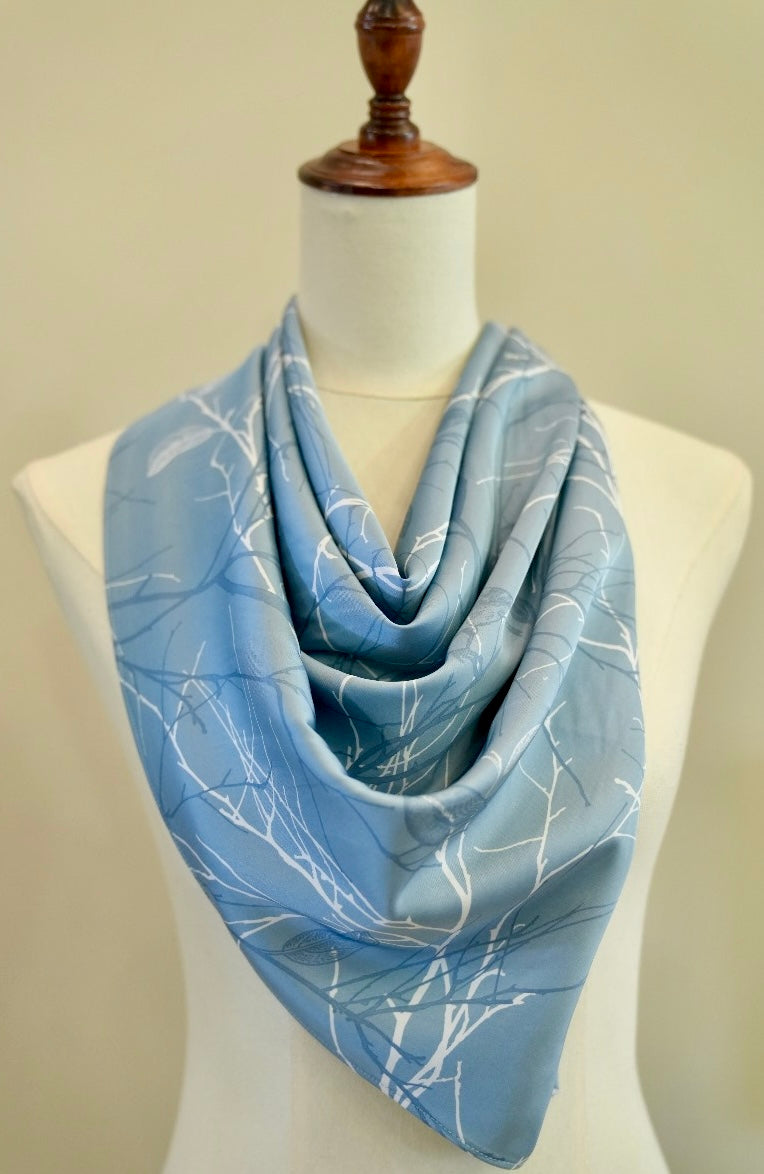 Blue Bird scarf