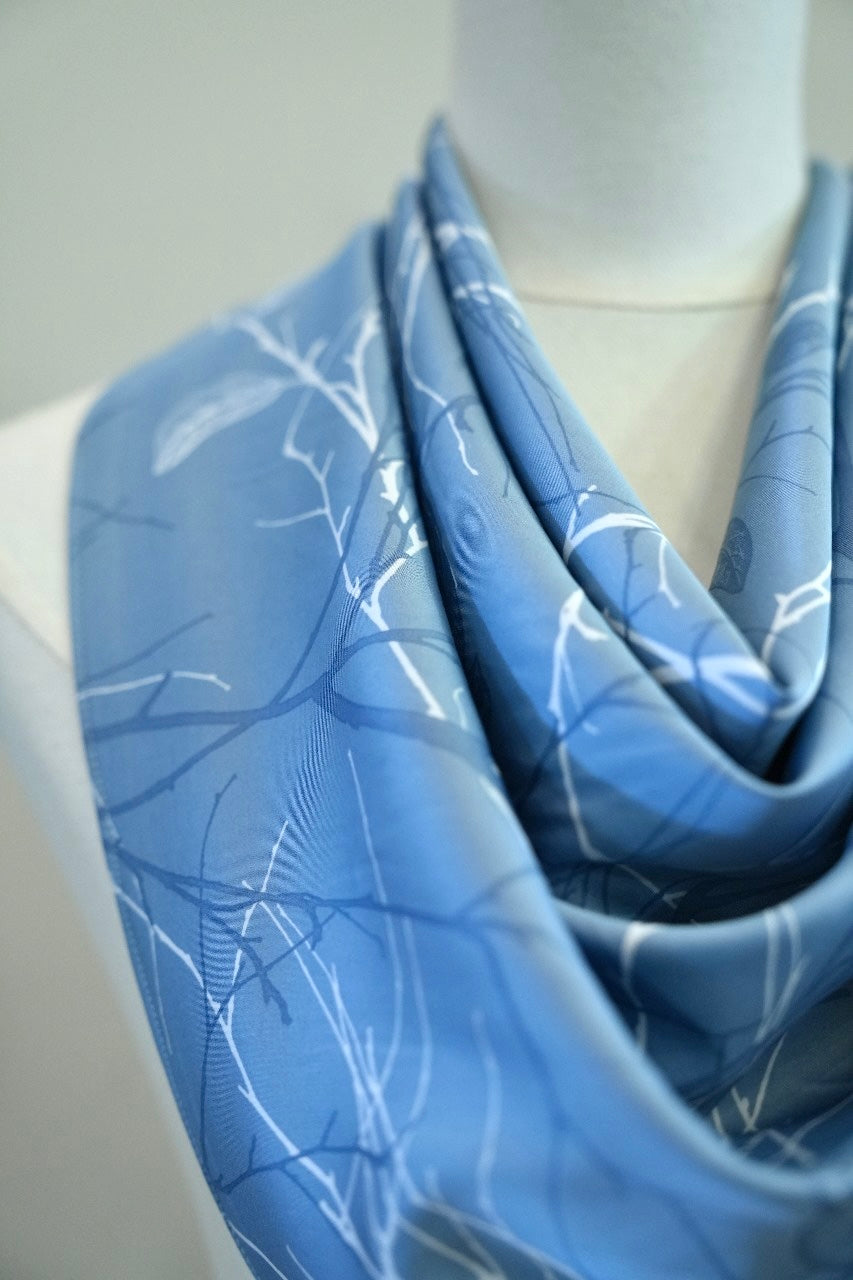 Blue Bird scarf